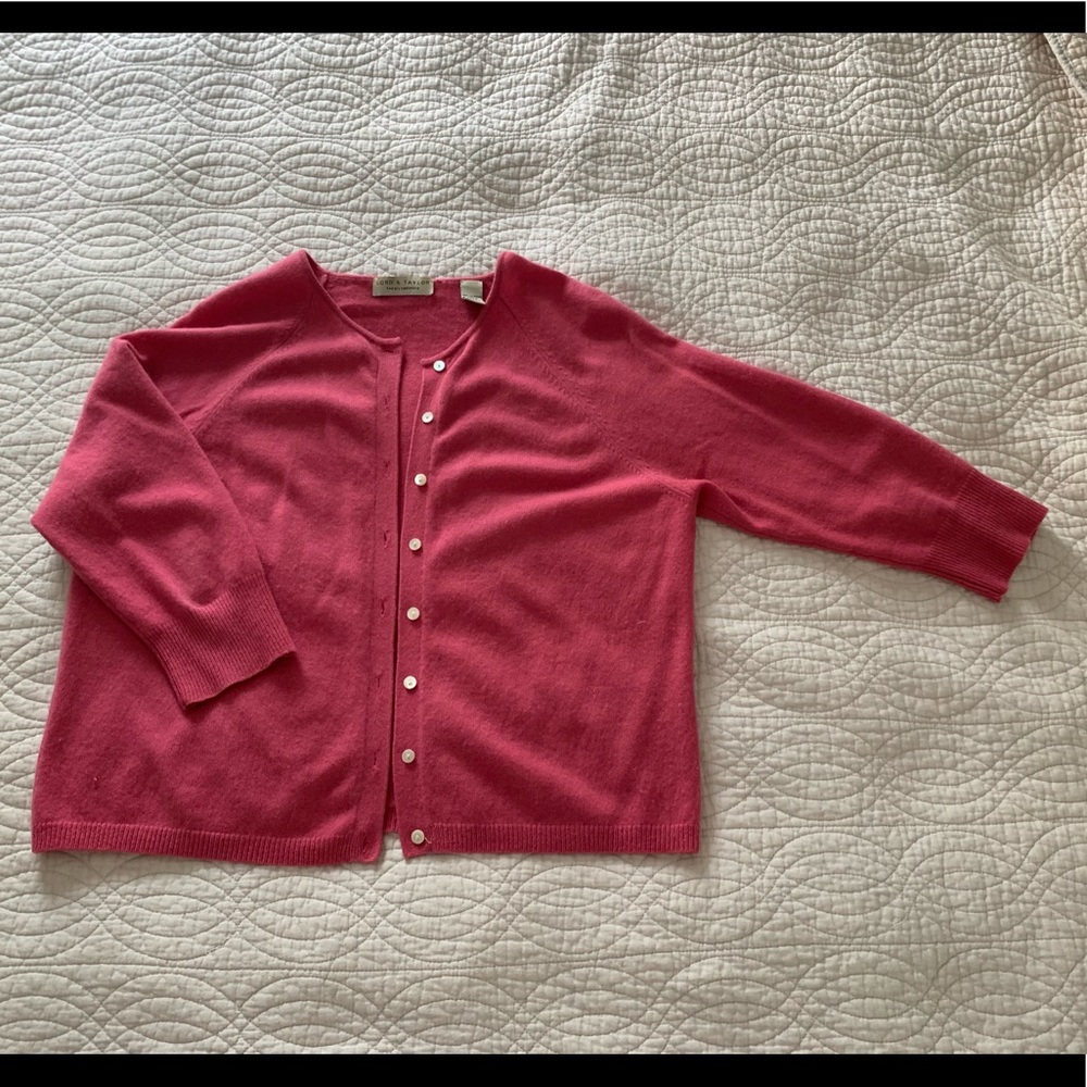 Lord and Taylor 100% cashmere sweater.